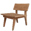 fauteuil en teck - mobilier pour professionnels - chr