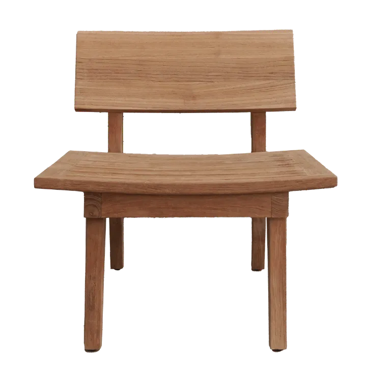 fauteuil en teck - mobilier pour professionnels - chr