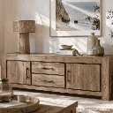 ACHILLE - Buffet en teck recyclé
