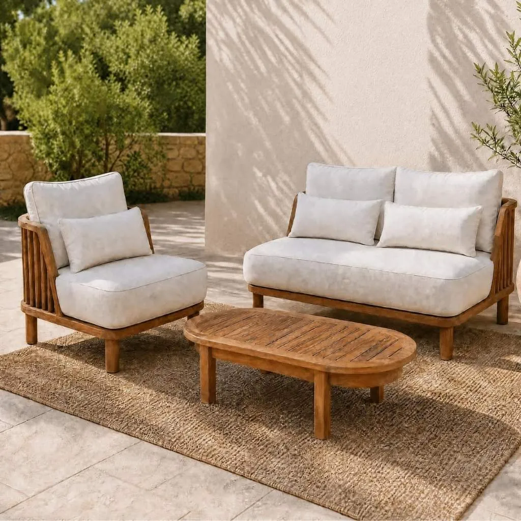 table basse en teck - hydile