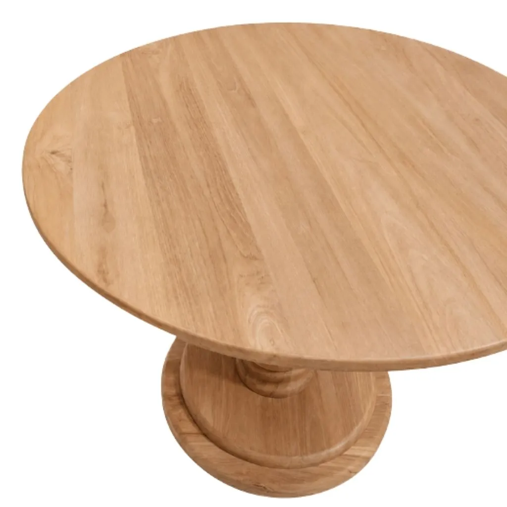 BLOOM - Table ronde en teck