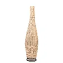 [3760428963932] YUDI M - Lampe à poser en rotin et socle en métal noir.webp