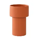 LUA - Lampe à poser en terre cuite ocre