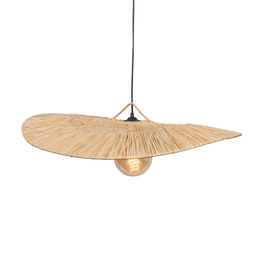 CHAPPY - Suspension en raphia D80 H6cm