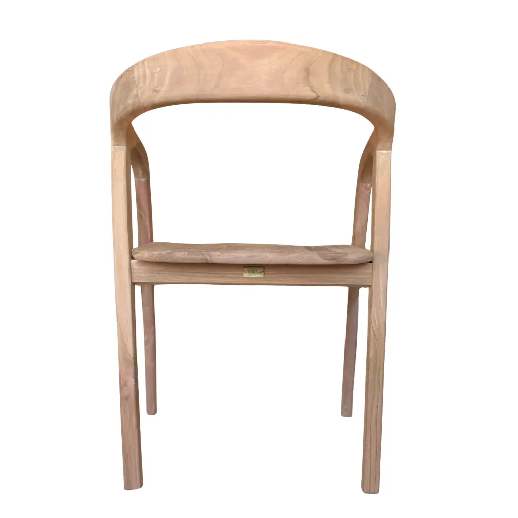 ANTA chaise naturel en teck