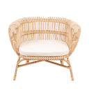 HAVANA - Fauteuil en rotin avec coussin L92*l70*h75
