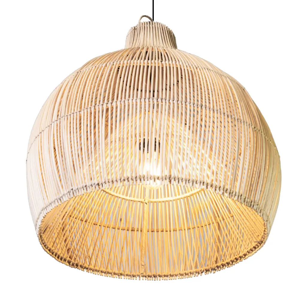 KUBA XL - Suspension en rotin Diamètre 50cm Hauteur:50cm
