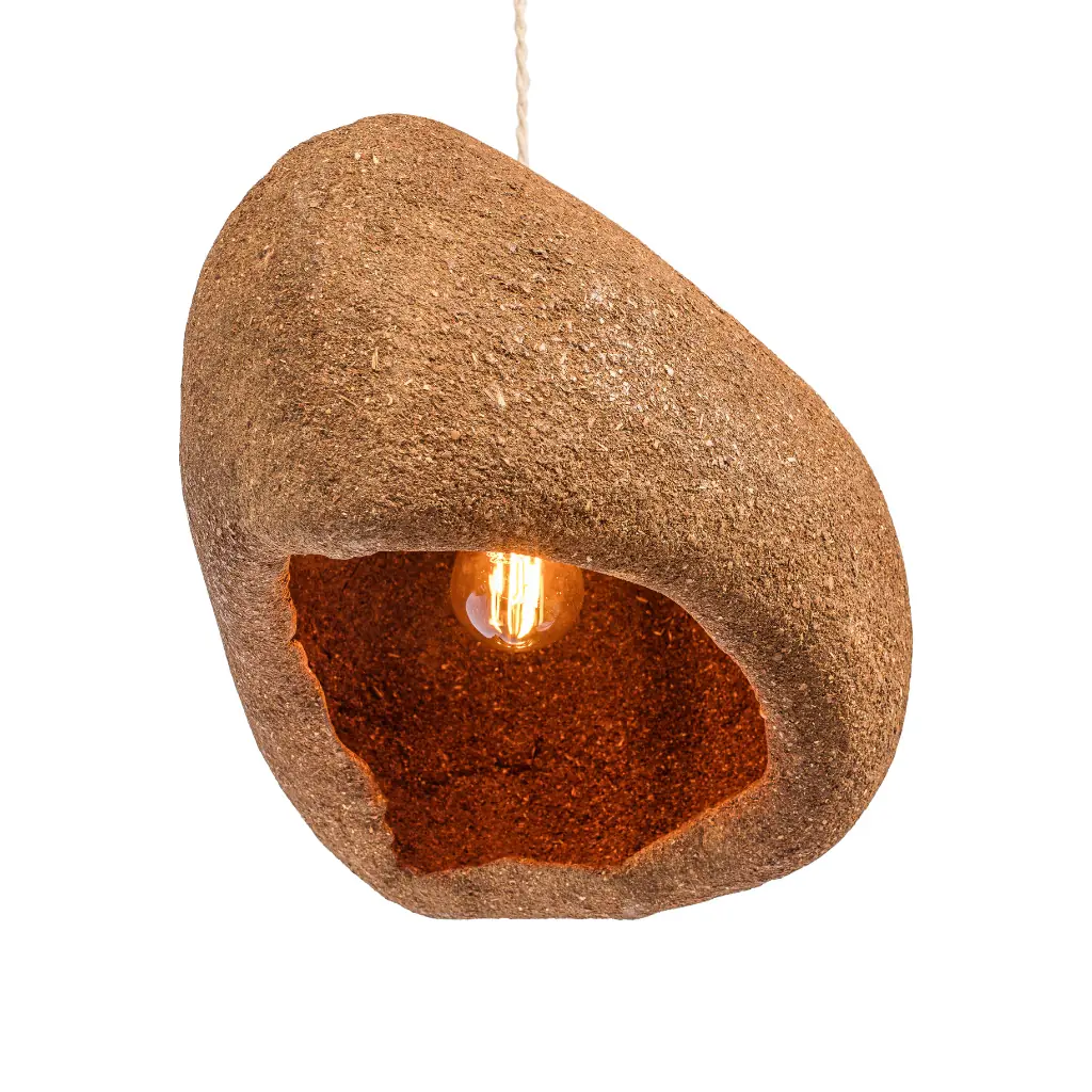 OSLO - Suspension en fibre - Taille S 40x30x h,27