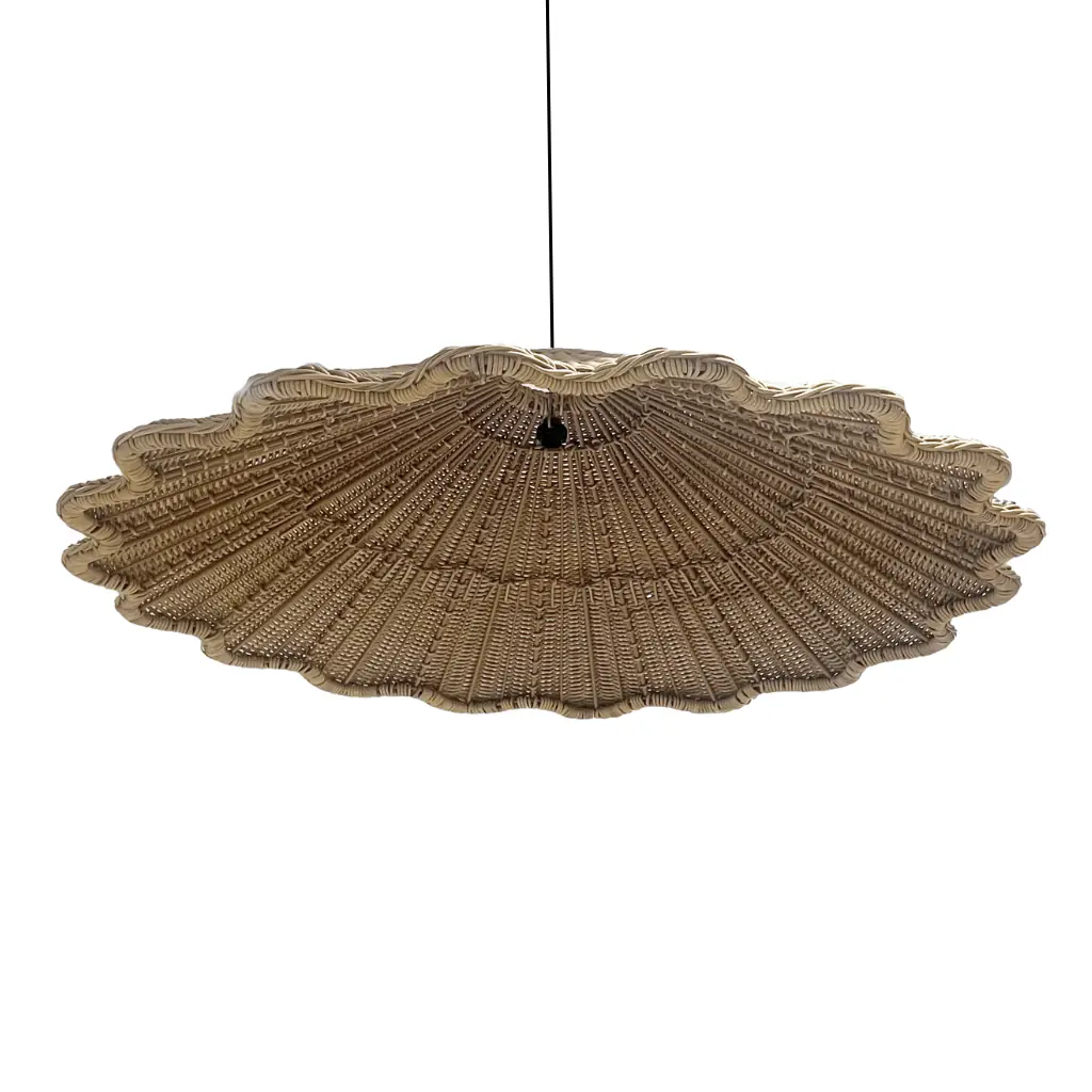 PASSION - Suspension en rotin Taille M D100 H28cm