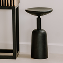 BLACKY S - Table d'appoint bois de suar noir