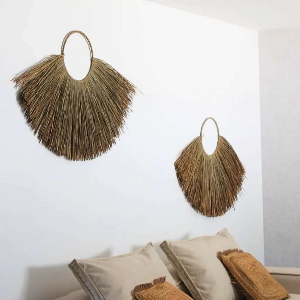 ALINE - Collier décoratif en raphia