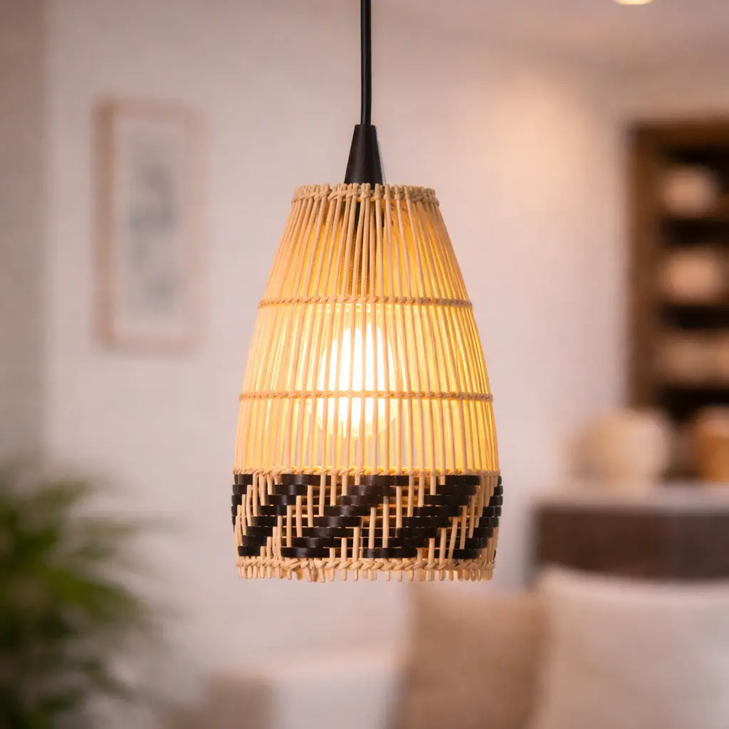 [3760428961617] KOB - Suspension en rotin