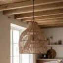 KUBA - Suspension en rotin