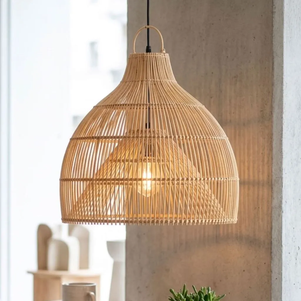 KUBA XL - Suspension en rotin