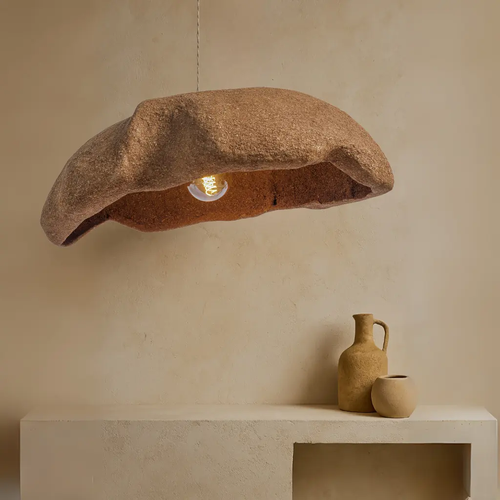 [3760428962355] OSLO - Suspension conique en fibre - Taille L
