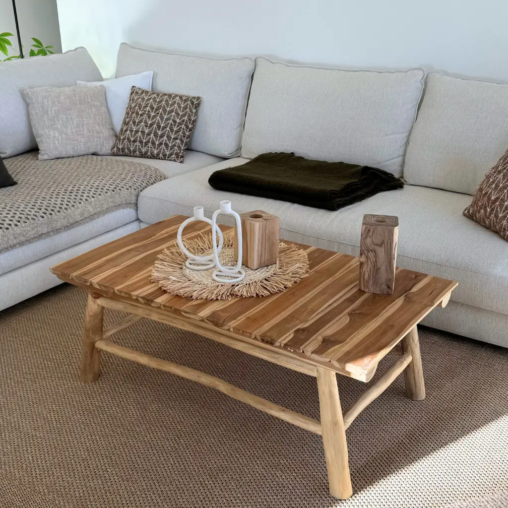 [3760428963840] YAG - Table basse en teck