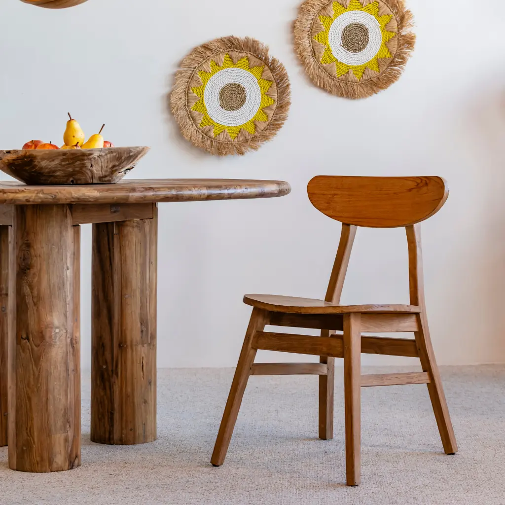 SUZETTE - Chaise en bois de teck v2