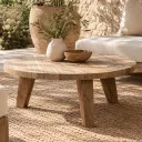 THEA - Table basse en bois de teck