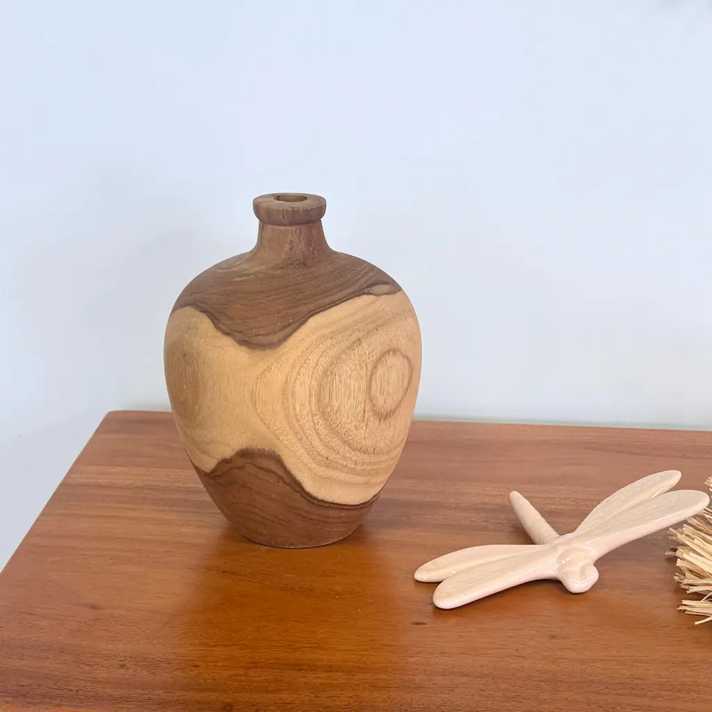 ECORCE - Objet déco en teck