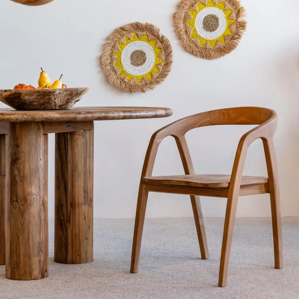 [3760428960153] ANTA - Chaise naturelle en teck