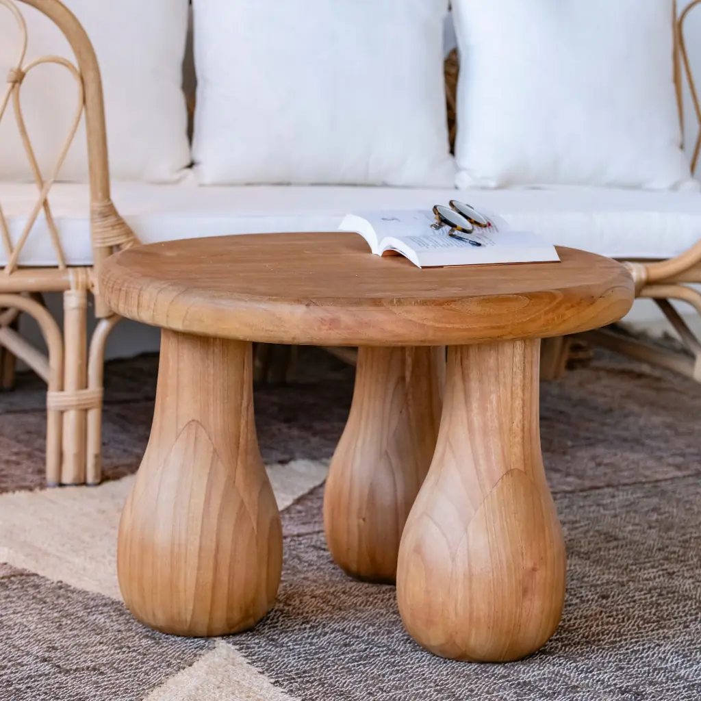 [3760428964595] SUZIE - Table basse en bois de mindi