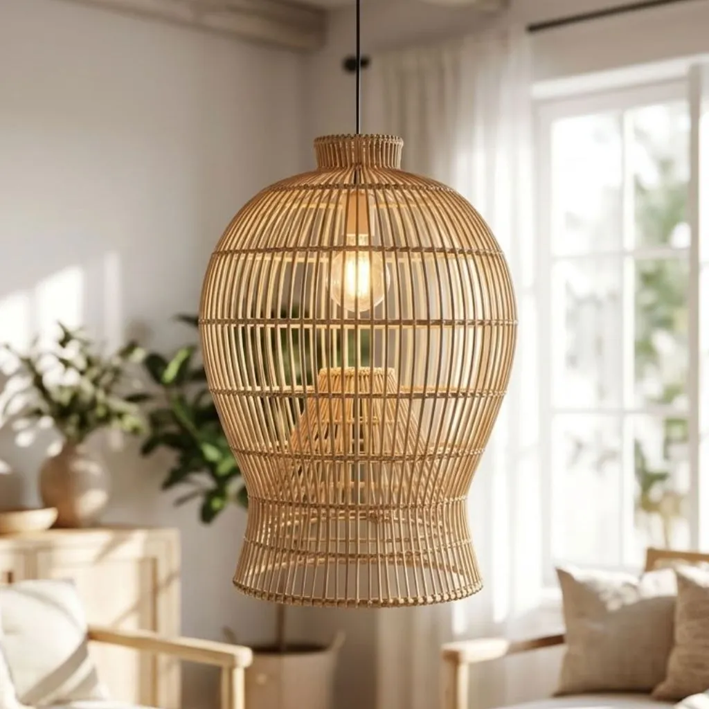 [3760428964885] MAREA - Suspension en rotin