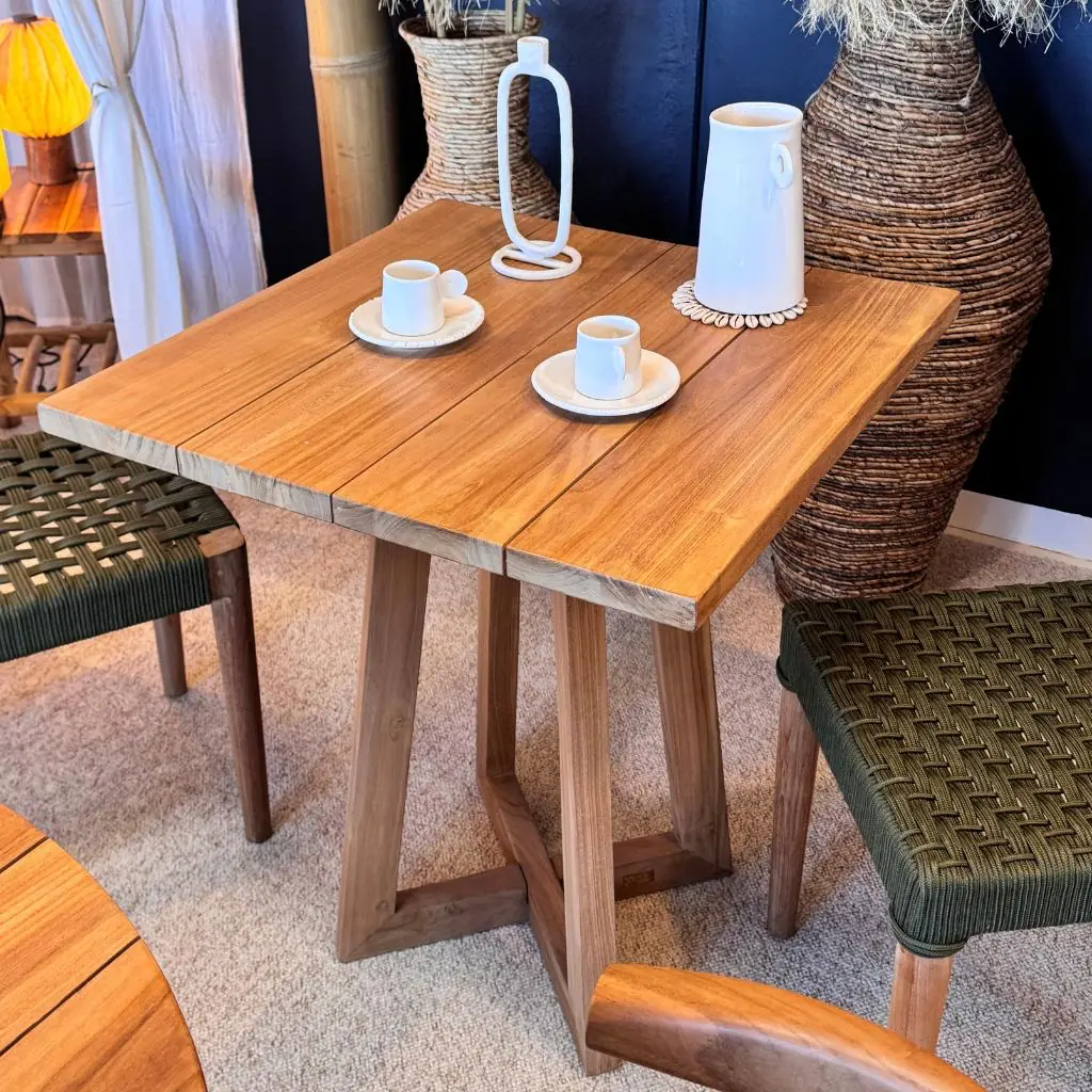 [3760428964625] LIGNA - Table en teck carré